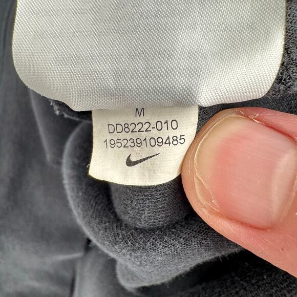 Nike Sportswear Swoosh Tech Fleece Pullover Hoodie Mens Medium Black White - Picture 8 of 13